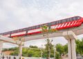 A pocos días de las elecciones hacen primera prueba de los trenes del monorriel