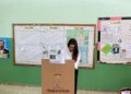 Alcaldesa Betty Gerónimo ejerce su derecho al voto