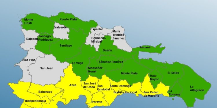 COE aumenta alertas por vaguada; lluvias seguirán en las próximas 24 a 48 horas