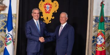Presidente de Portugal define a Luis Abinader como un gran líder  en la región de Centro América y el Caribe