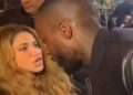 Shakira esquivó hombre que intentó besarla en la boca