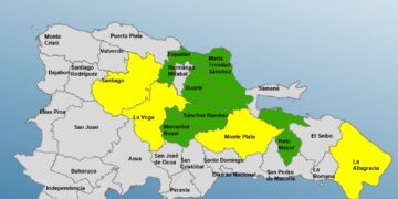 Cuatro provincias en alerta amarilla y 6 en verde por vaguada
