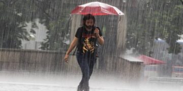 Las lluvias continuarán durante las próximas 24 a 72 horas en gran parte del país por vaguada