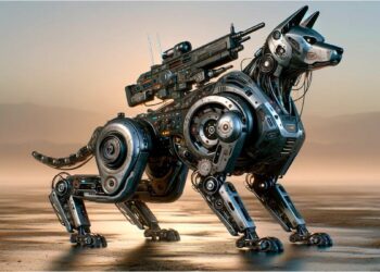 Ejército chino demuestra poder de ataque de sus perros robot en práctica