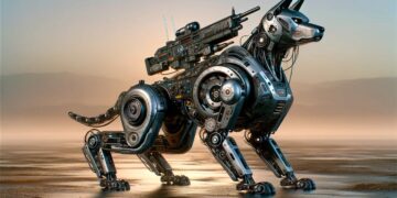 Ejército chino demuestra poder de ataque de sus perros robot en práctica