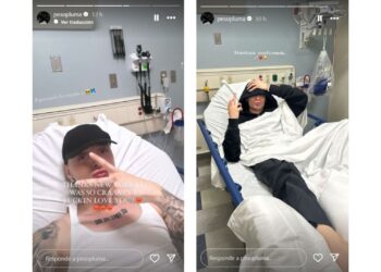 Peso Pluma y su mal paso en concierto que lo lleva al hospital