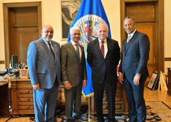 Presidente Senado se reúne en OEA con Luis Almagro para “Parlamentos y Prosperidad para las Américas”