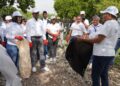 UTECT y Medio Ambiente realizan jornada de limpieza en playa La Caobita de Azua