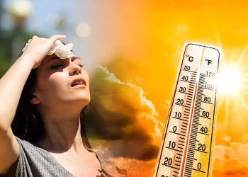 Altas temperaturas por partículas de polvo del Sahara