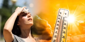 Altas temperaturas por partículas de polvo del Sahara
