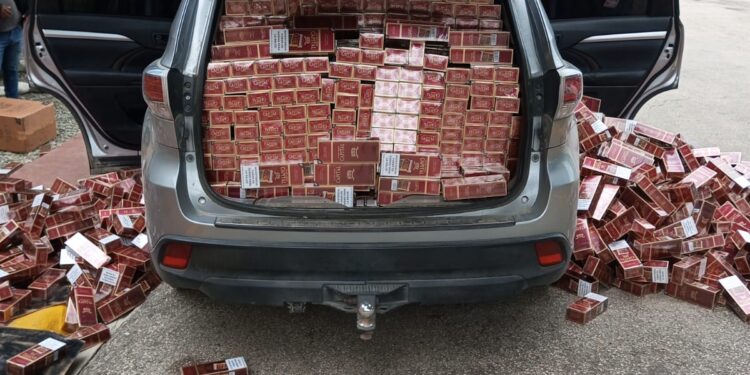 CESFronT incauta 490,000 unidades de cigarrillos