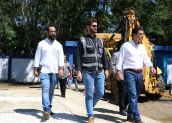 Wellington Arnaud informa acueducto múltiple de Sabana Iglesia, provincia Santiago, está avanzado en un 90 por ciento