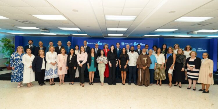 Banco Popular Dominicano entrega RD$60 millones a instituciones aliadas