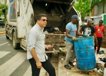 Dío Astacio destaca recogida de más de 50 mil toneladas de basura en Santo Domingo Este