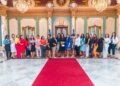 Comunidad Mujeres Que Emprenden (Mujempred) visitan el  Palacio Presidencial