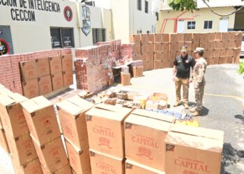 CESFronT entrega a CECCOM mercancía irregular valorada en 20 millones de pesos