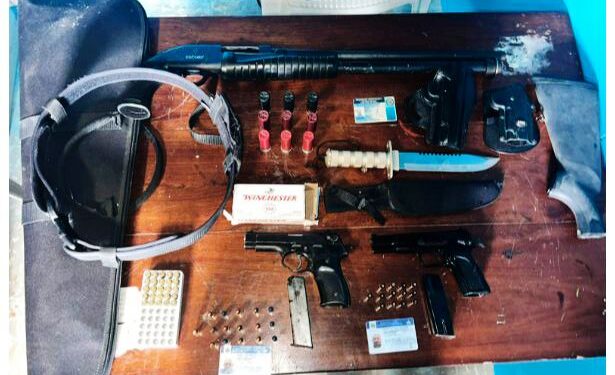 Policía y MP ocupan armas de fuego y municiones durante operativo focalizado en Monte Plata