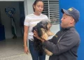 Policía recupera perrita reportada como robada en Los Guaricanos SDN