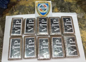 PN ocupan 10 paquetes de presunta cocaína mediante operativos focalizados en Villa Mella