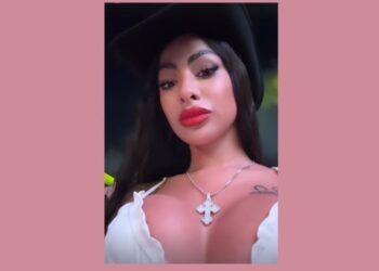 Yailin La Más Viral disfrutó en su máximo esplendor el concierto de Christian Nodal