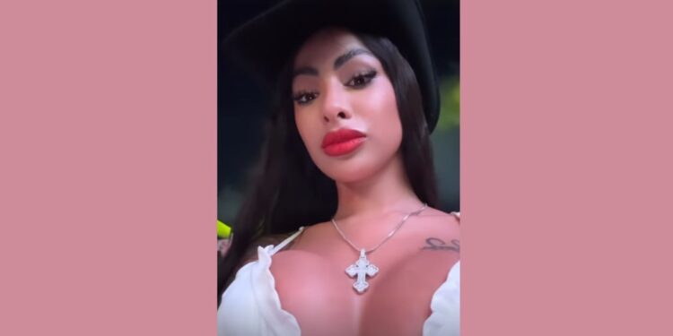Yailin La Más Viral disfrutó en su máximo esplendor el concierto de Christian Nodal