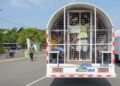 Circula video donde presuntamente haitianos escapan de camión de Migración