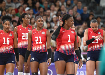 Reinas del Caribe caen tres sets por uno ante Italia en juegos de París 2024