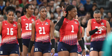 Reinas del Caribe caen tres sets por uno ante Italia en juegos de París 2024