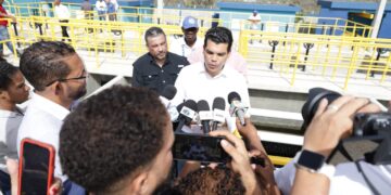 Wellington Arnaud encabeza prueba del Acueducto Múltiple Guanuma-Los Botados, provincia Monte Plata