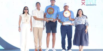 Dúo de los Castillo campeones del XIX Torneo de Golf Adoexpo