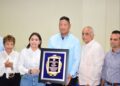 Karilyn Chabebe es reconocida por ASOPRODU y la Interliga de Baloncesto de Cenoví por sus grandes aportes al deporte