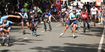 Con la participación de más de 170 patinadores, se celebró la primera edición de “Yo Patino en Coro” en el Mirador Sur