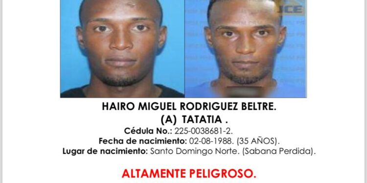 Policía identifica y persigue presunto autor de triple homicidio que incluye a un sargento de la institución  en Sabana Perdida, SDN