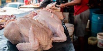 Escasea carne pollo; libra se vende a 85