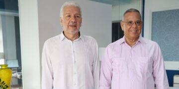 Presidente Grupo Telemicro recibe visita de cortesía de embajador de Colombia en RD