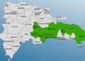 8 provincias y el DN en alerta verde por vaguada y onda tropical, según COE