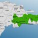 8 provincias y el DN en alerta verde por vaguada y onda tropical, según COE
