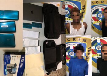 Policía captura 4 antisociales por robo en negocios y residencias de SDN