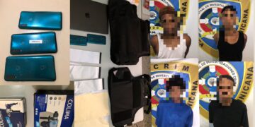 Policía captura 4 antisociales por robo en negocios y residencias de SDN