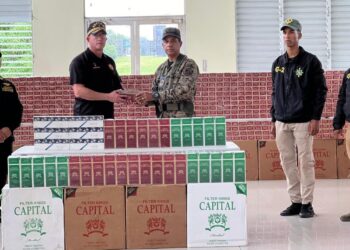 Ejército de RD decomisa millones de unidades de cigarrillos