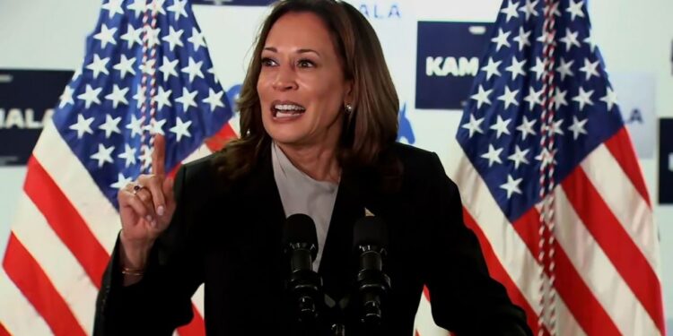 Kamala Harris revela que aún no ha elegido a su candidato a vicepresidente