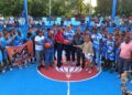 Autoridades deportivas inauguran Torneo de Baloncesto U-16 "La Policía es mi Amiga" en Barahona