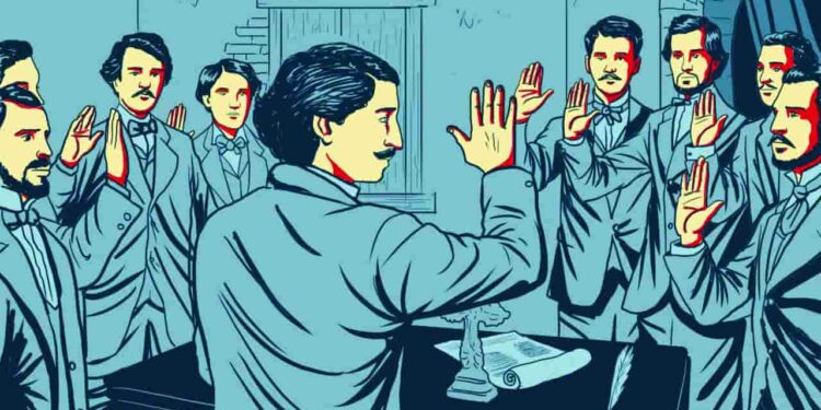 La fundación de la Sociedad Secreta La Trinitaria se llevó a cabo el lunes 16 de julio de 1838