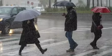 Vaguada provocará lluvias en varias provincias; seguirán las temperaturas calurosas