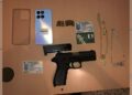 Policía detiene 2 hombres por porte ilegal de arma de fuego en Los Guaricanos