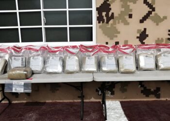 CESFRONT Y DNCD ocupan 268 libras de marihuana en un camión