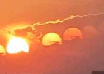 Video de siete soles en China es una ilusión óptica, aseguran expertos