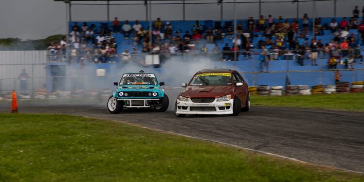 Competencia de drift en Hato Mayor: Adames, Sepúlveda y López brillan en el podio