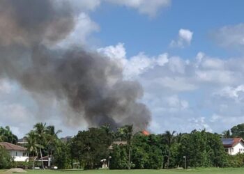 Se incendia villa de Marc Anthony en Casa de Campo, La Romana