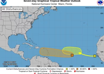 Amenazas en el Atlántico: Dos ondas tropicales con posibilidad de convertirse en depresión